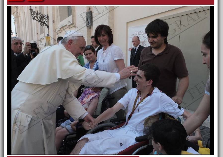 Incontro con papa Francesco I (Bergoglio)